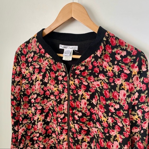 Sans Souci Jackets & Blazers - Sans Souci Floral lightweight Bomber Jacket
